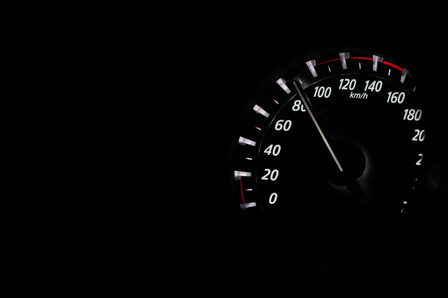 Speedometer representing website loading speed benchmarks