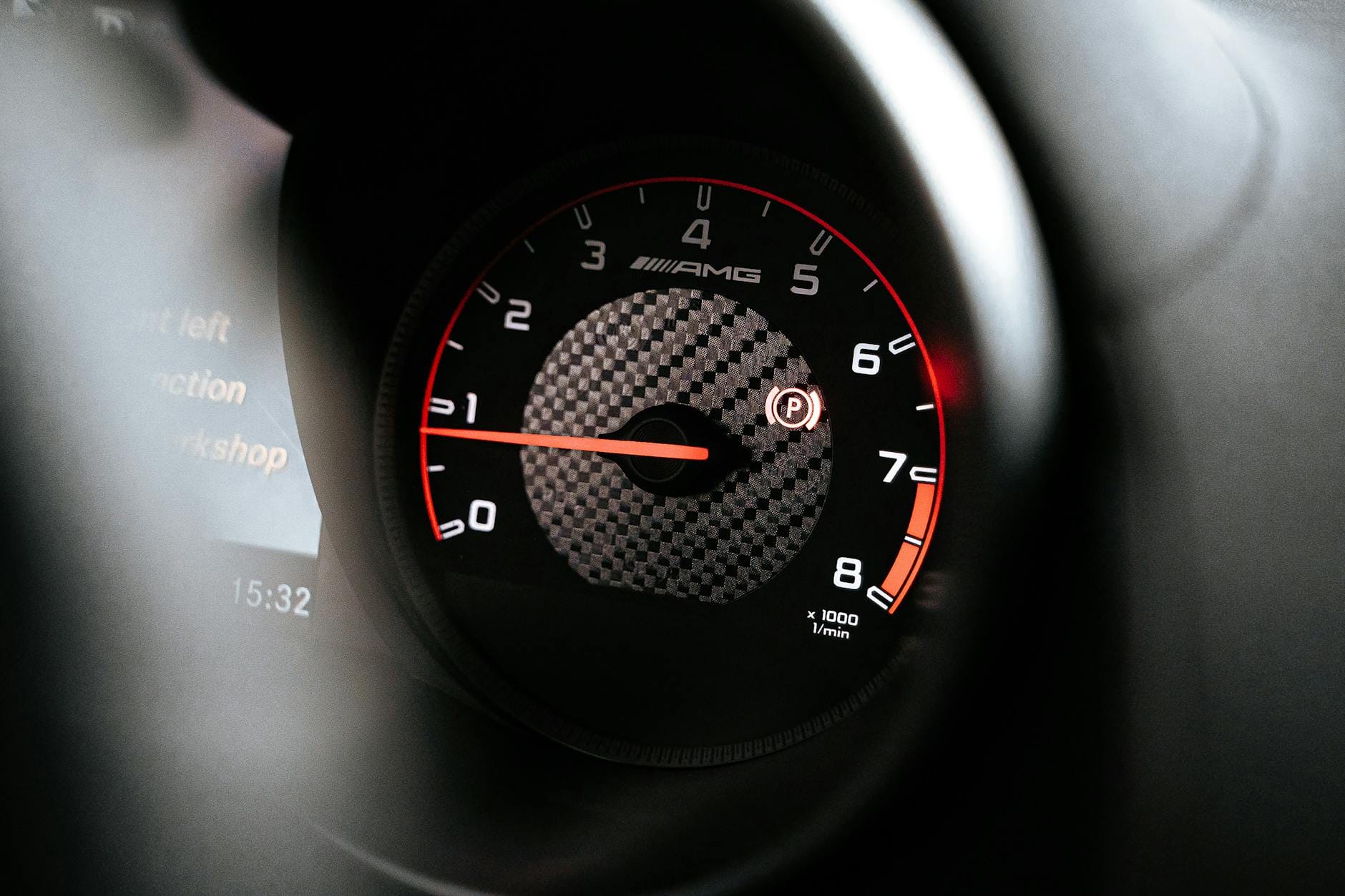 Tachometer close-up representing hosting performance measurement